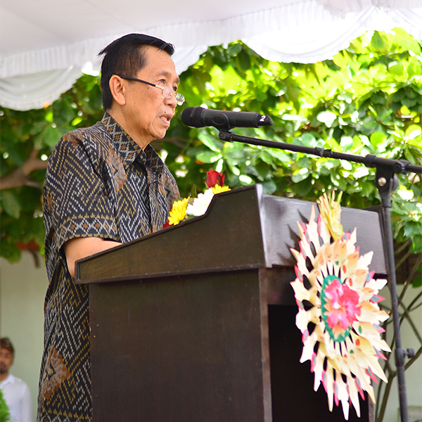 Sambutan dari Gubernur Bali